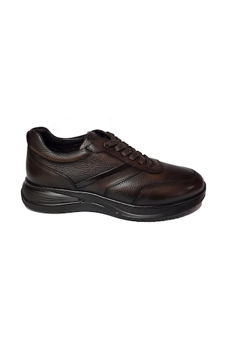 Komcero Dr.jells Bağlı Pıllow Tech Floter Deri Erkek Casual Ayakkabı K2341-2088 Kahve