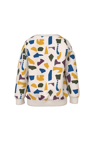 Name İt Unisex Çocuk Bisiklet Yaka Sweatshirt 13221507 001 Bej