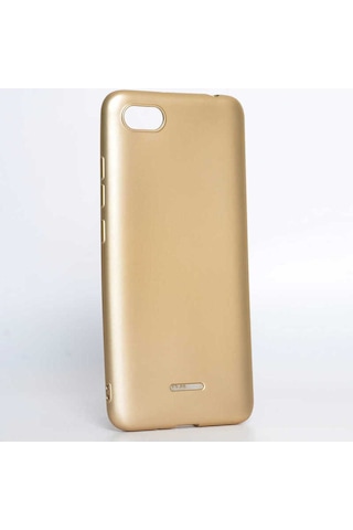 Xiaomi Redmi 6a Kılıf Zore Premier Silikon Kapak Gold