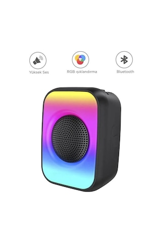 Torima GTS-1867 Işıklı Taşınabilir Bluetooth Hoparlör