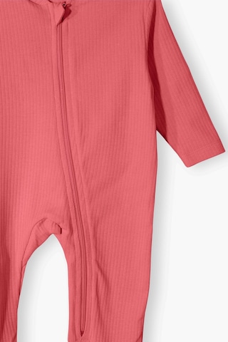 Luess Kız Bebek Rahat Kalıp Mevsimlik %100 Pamuk Tulum - Pembe 0-3 Ay 6-9 Ay Pembe