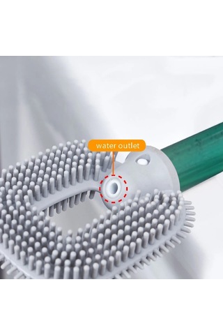 Deterjan Hazneli Tuvalet Fırçası Silikon Tuvalet Fırçası