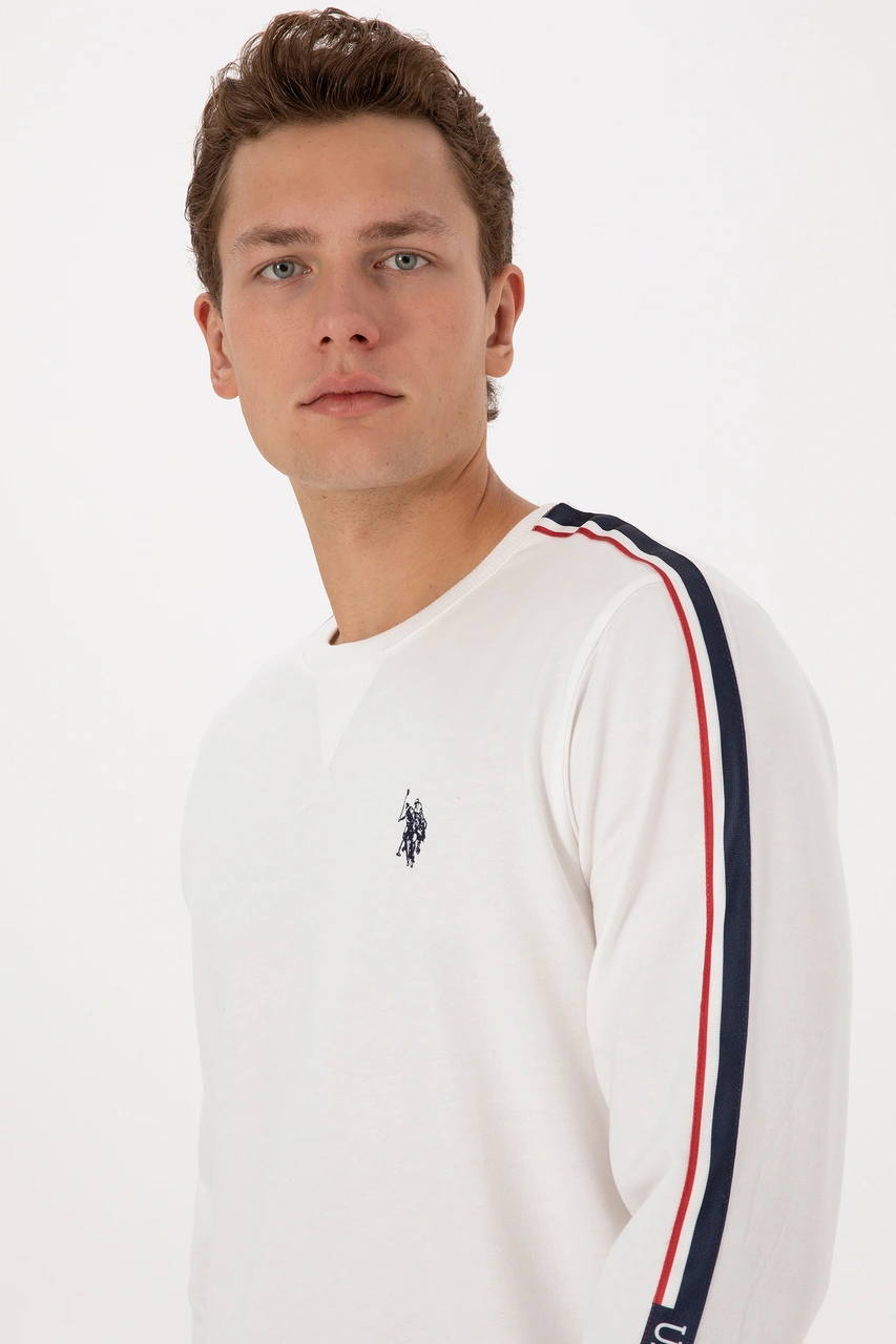U.s. Polo Assn. Erkek Beyaz Pijama Takım 50318596-vr013 Beyaz