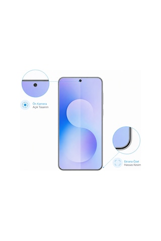 Samsung Uyumlu Galaxy A57 Mat Ekran Koruyucu 9h Nano Şeffaf
