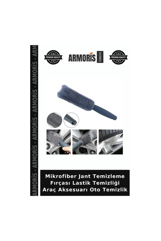 Mikrofiber Jant Temizleme Fırçası Lastik Temizliği Araç Aksesuarı Oto Temizlik