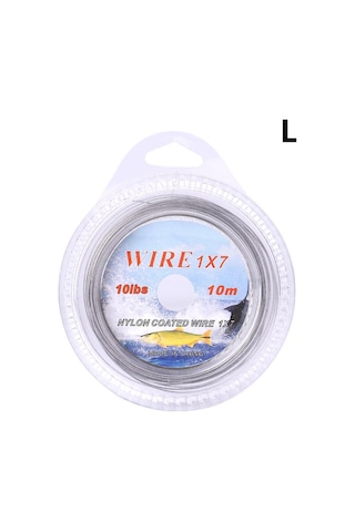 Ftk 10m 7 Telli Örgülü Tel Olta, 10lb-60lb 10lbs