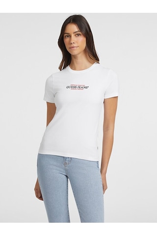 Guess Kadın Tişört-w4yı03j1314 Pure Whıte