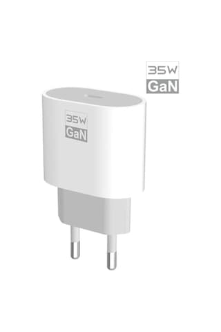 Watt Type-c Pd Hızlı Şarj Başlık Adaptör Gan Teknolojisi Yerli Üretim 35w