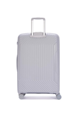 Benetton Trolley Valiz Açık Gri Büyük Boy 14bnt8001-01-agrı Gri