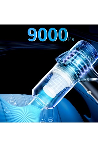 Singree Taşınabilir Kablosuz Araç Ve Ev Vakum Makinesi - 9000pa Güçlü Emiş, 4000mah Pil