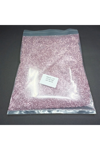 SİM AÇIK PEMBE GLİTTER TOZ SİM 500 GR