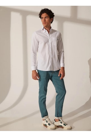 U.S. Polo Assn. Us Polo Assn Dokuma Erkek Gömlek 1576625 001