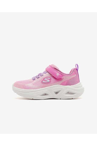 Skechers Sola Glow 2.0 Büyük Kız Çocuk Pembe Işıklı Spor Ayakkabı 303729l Pklv Pembe