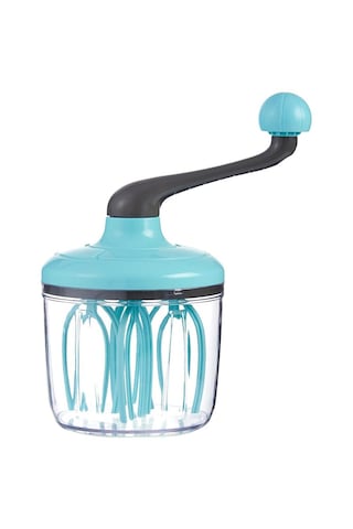 Homyl Plastik Manuel Yumurta Çırpıcı Un Karıştırıcı Yeşil