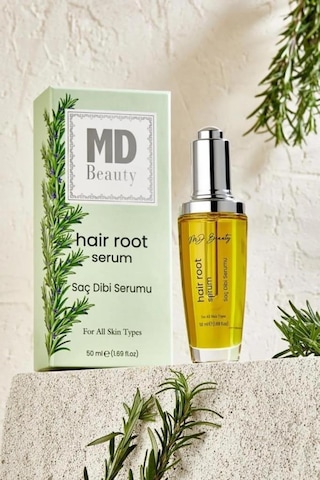 Md Beauty Biberiyeli Bitkisel Saç Serumu 50 ML