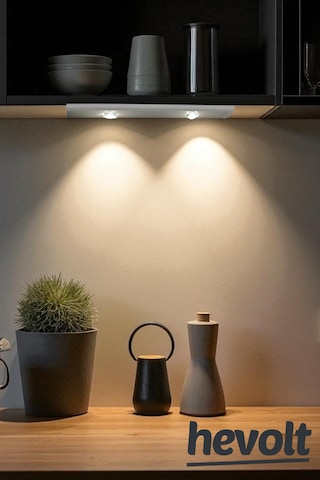 Sensörlü Kablosuz Şarjlı Led Kabin Dolap İçi Dekoratif Gece Lambası 3 Renk Işıklı 30cm Beyaz Kasa Çok Renkli