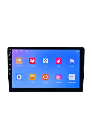 9 İnç Android Multimedya Double Teyp - 4gb / 64gb - Carplay & Android Auto Arka Kamera 10"