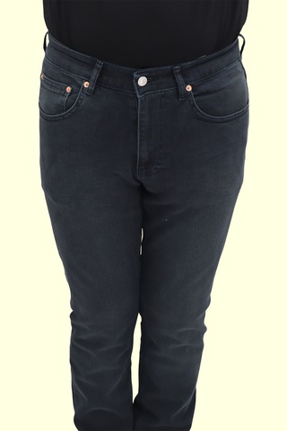 Denim Cartel Dmctekstil Erkek 1002 Yüksek Bel Normal Kesim Boru Paça Jean Pantolon Koyu Lacivert