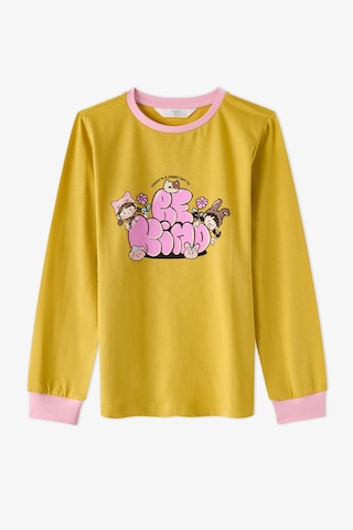 Penti Kız Çocuk Kindly Friends Uzun Kollu Pamuklu 2li Pijama Takımı Çok Renkli