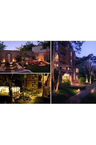 Trendooze 7w Cob Led Çim Lambası Dc12v Ip65 Sıcak Beyaz Dış Mekan Aydınlatma