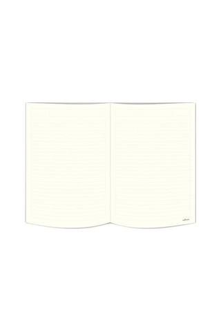 Le Color Mermer Defter Çizgili Mercan 17x24cm Çok Renkli