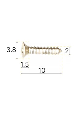 Decupe Ahşap Vidaları 2x10, 100 Gr 177186487 Diğer