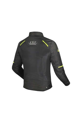Ls2 Breeze Mont Siyah-neon Sarı