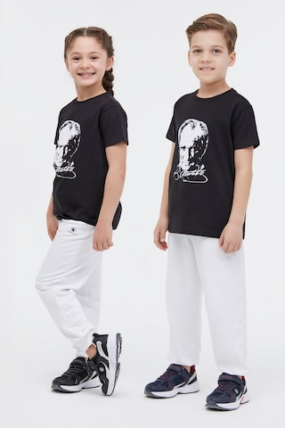 Lumberjack Ul 11ata01 4fx Siyah Unisex Çocuk Kısa Kol T-shirt 000000000101924309 Siyah