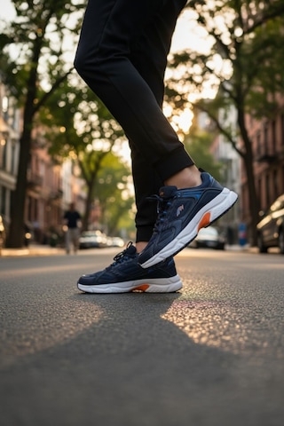 Enoch Erkek Spor Ve Yürüyüş Ayakkabısı Tam Ortopedik Tabanlı Kalın Tabanlı Retro Dad Shoe 2332 Lacı