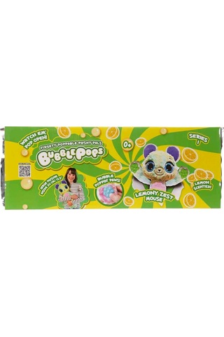 Bubble Pops Lemony Zest Mouse: Kokusuyla Büyüleyen Şişme Peluş Fare