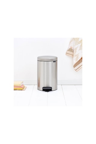 Brabantia Çöp Kutusu 12 Litre Newicon Pedallı Mat Çelik