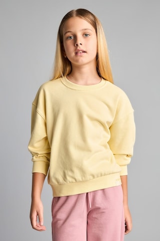 Defacto Relax Fıt Basic Sweatshırt Kız Çocuk E6842a826auyl487 Sarı-yl487