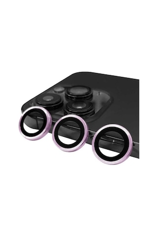 Apple Uyumlu iPhone 14 Pro Max Zore Cl-07 Kamera Lens Koruyucu Mor