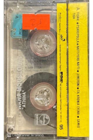 Plak Değildir Kaset Tir Nana Mouskouri Athina Kaset