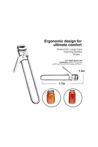 Konserve Açacağı, Ayarlanabilir Paslanmaz Çelik Manuel Şişe Açacağı, Pişirme Kapağı Konserve Açacağı, Konserve İçecek Tutma Aleti Diğer