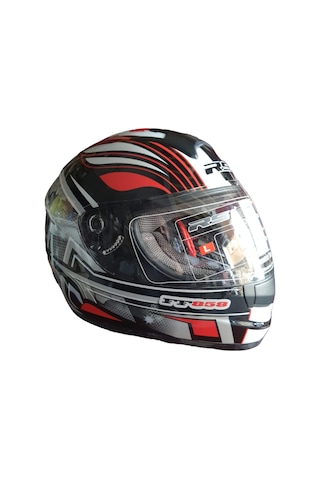 Rs1 Fuulface Kask Kırmızı - Siyah