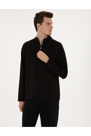 Pierre Cardin Erkek Siyah Sweatshirt 50313749-vr046 Siyah