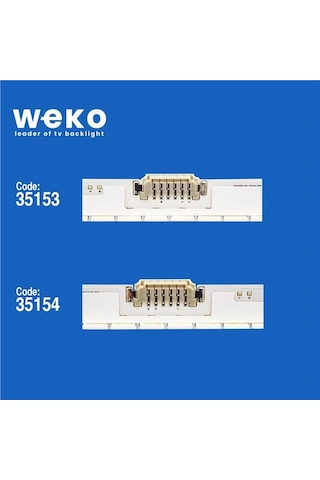 Wkset-5276 35153x1 35154x1 50nnb 2d-7032led-mcpcb 2 Adet Led Bar 76led Tvnizi Açıp İçindeki Led Barla Birebir Aynısı Olduğunu Görmeden Almayınız. Sonrasında İade Almamaktayız. Beyaz