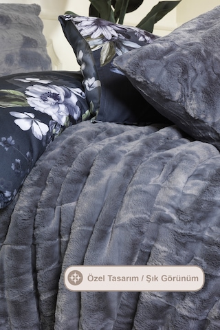 Elart Marsel Comfort Uyku Seti 220x240 Cm Antrasit Antrasit