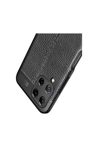 Samsung Galaxy Uyumlu A22 4G Kılıf Deri Tarzı Niss Silikon Case