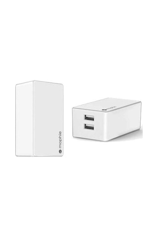 Mophie Çift Çıkışlı Seyahat Şarj Cihazı
