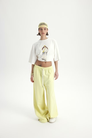 Mai Studios Co. Arles Sarı T-shirt Eşofman Takım Sarı