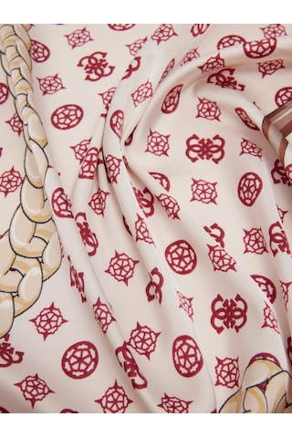 Guess Printed Kadın Kırmızı Eşarp Aw5416sıl90-red Kırmızı