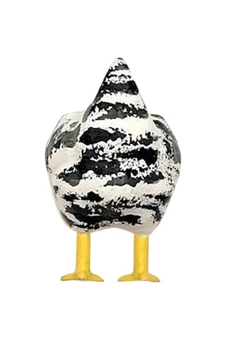 Dofolink Beyaz Kauçuk Tavuk Popoyu Mıknatıslı Buzdolabı Sticker - Komik Dekoratif Ev Aletleri 1 Adet