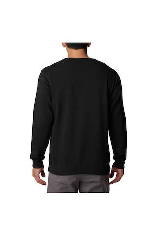 Columbia M Columbia Logo Sweatshirt Siyah