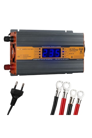 Powermaster 24 V Volt 1500 W Watt Modifiye Sinüs İnverter