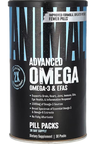 Animal Advanced Omega -3 & Efas 30 Paket Usa Version - Dmm00743
