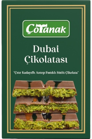 Çotanak Dubai Çikolatası 180 Gr-101