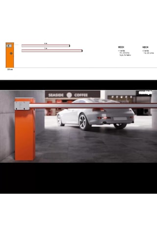 Nice Wide M5 Kit 1 Otopark Bariyer Seti 5 Metre