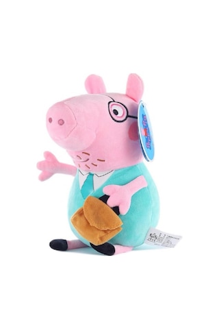 Peppa Pig Ve Ailesi Peluş Oyuncak Peppa Pig Family Çok Renkli